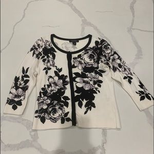 White House Black Market Jacket Blouse
